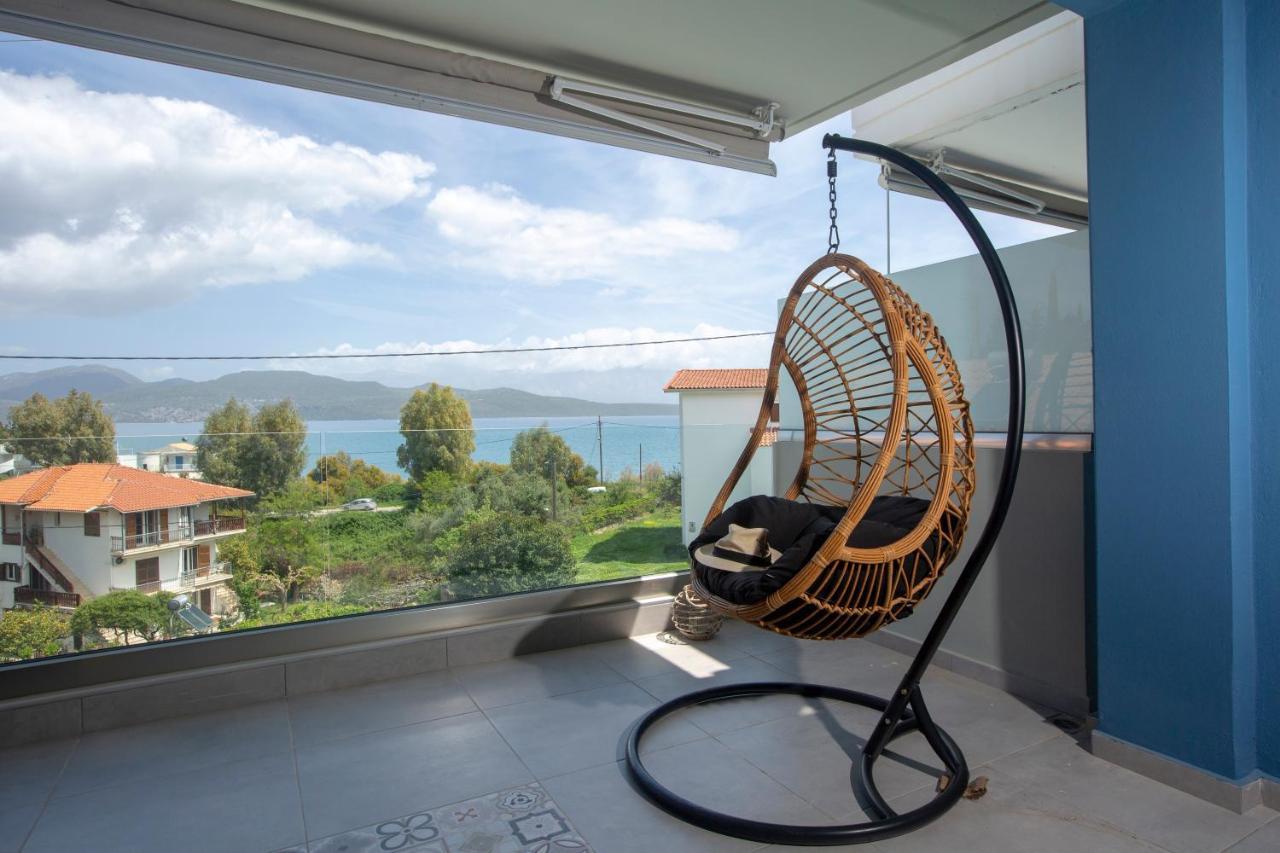 The Lefkadian Collection G And N Villa นิเกียนา ภายนอก รูปภาพ